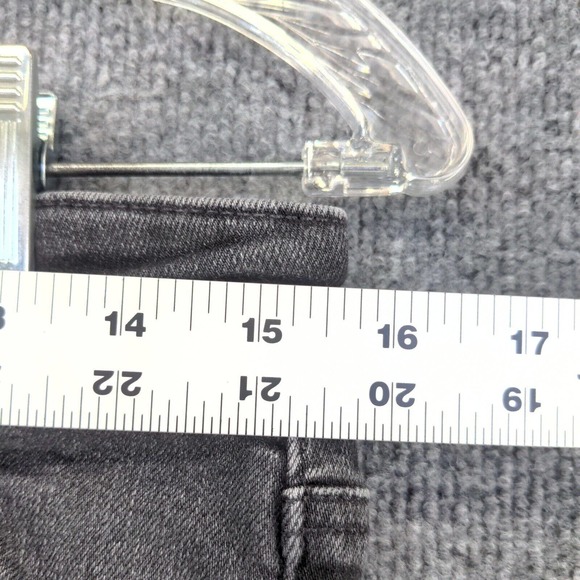 American Eagle Outfitters Men's Straight Leg Jeans Black 30x32 5-Pocket Whisker - Picture 10 of 11